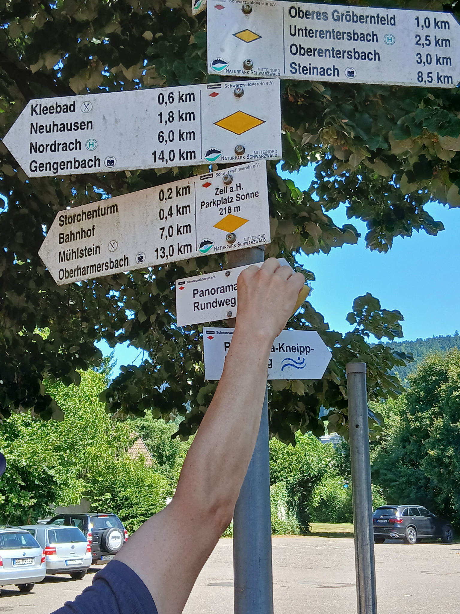 Schilder‑Putz‑Aktion