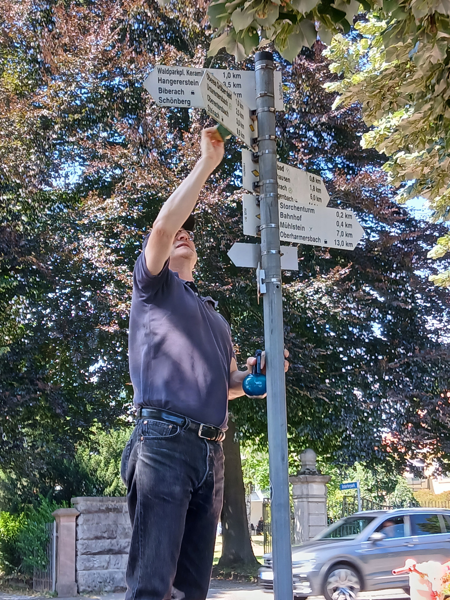 Schilder‑Putz‑Aktion